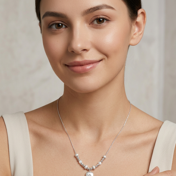 Silver Plated Pendant Necklace
